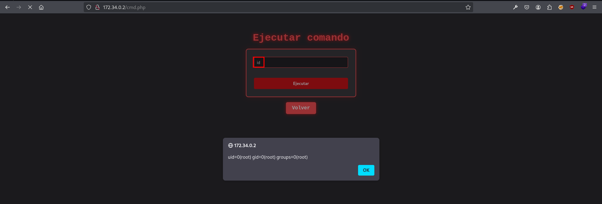 comando id