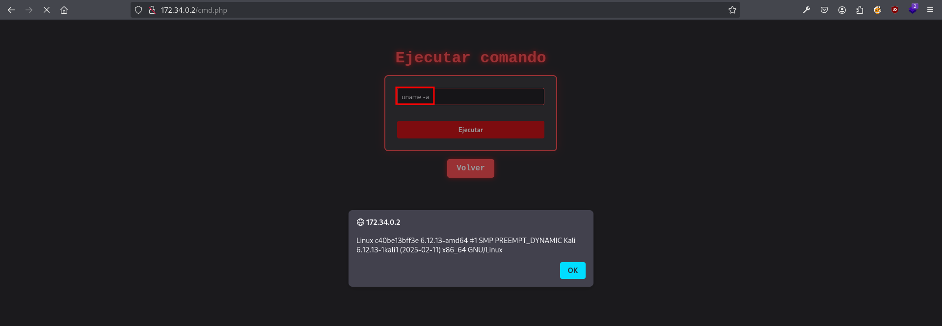 comando uname