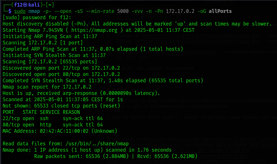 nmap